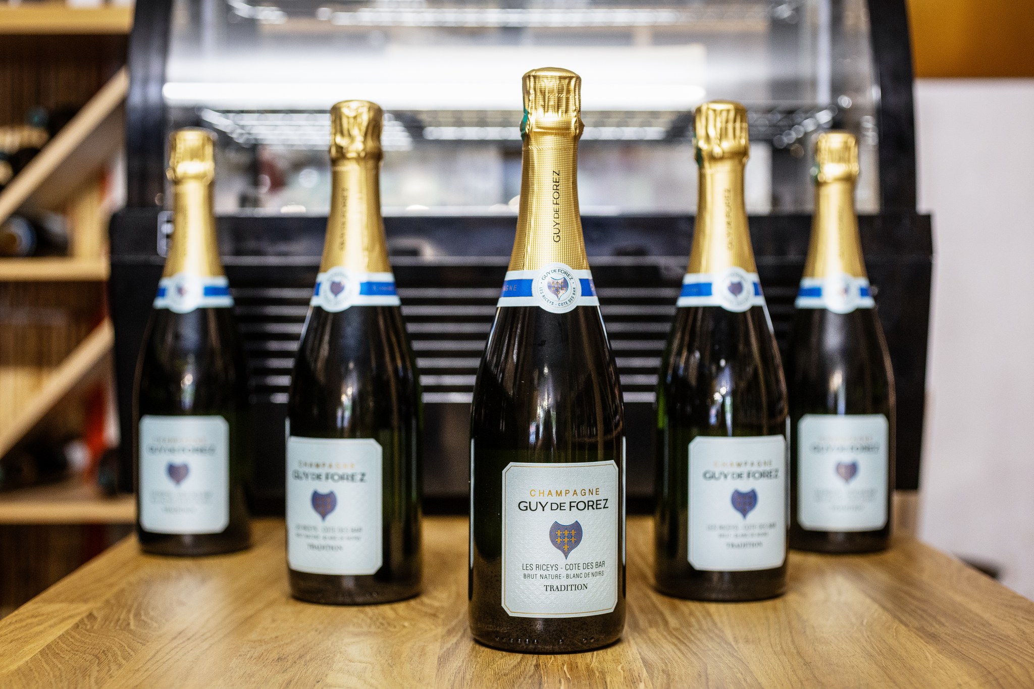 Bouteilles de Champagne Guy de Forez