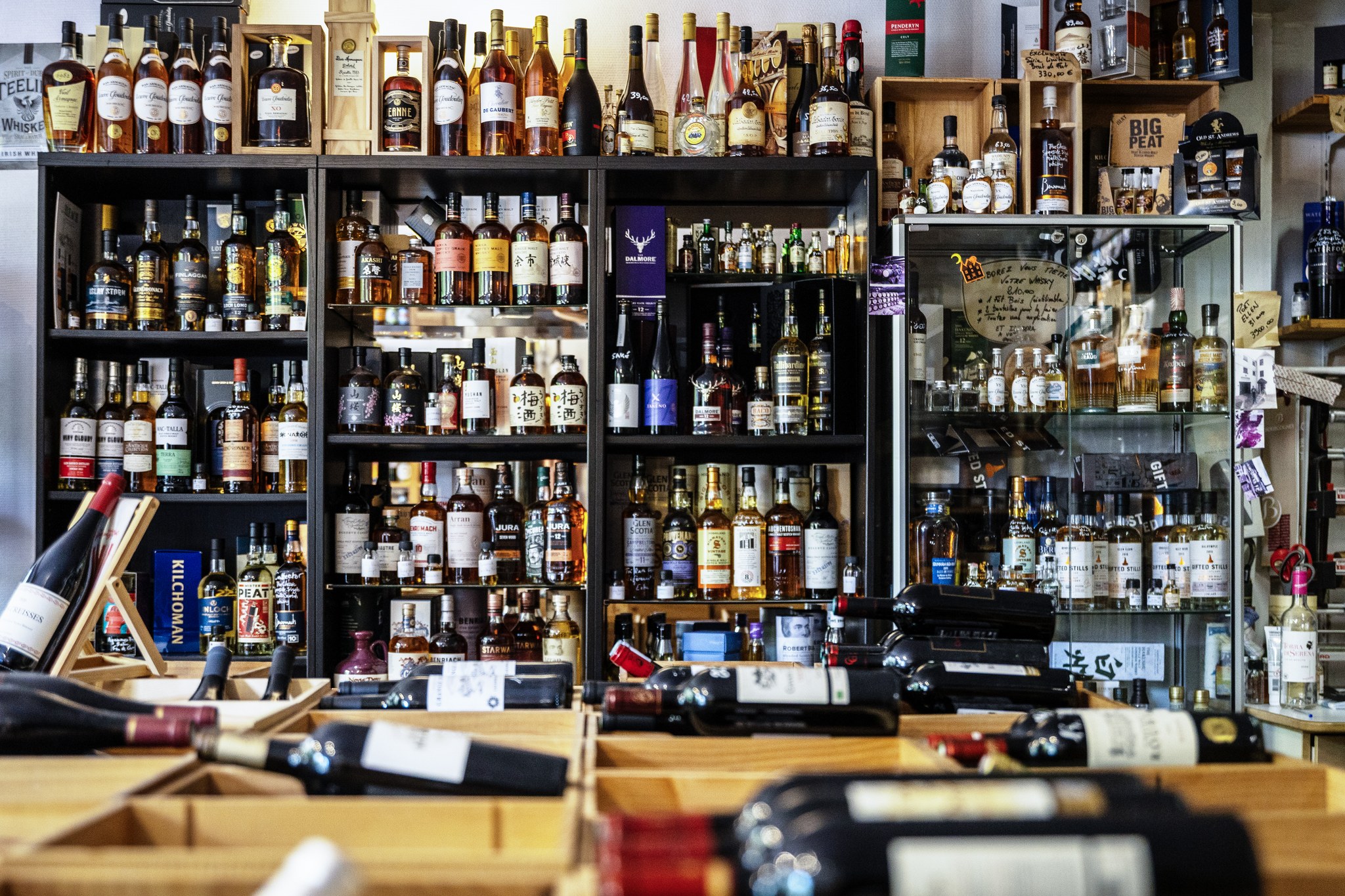 Collection de whiskies